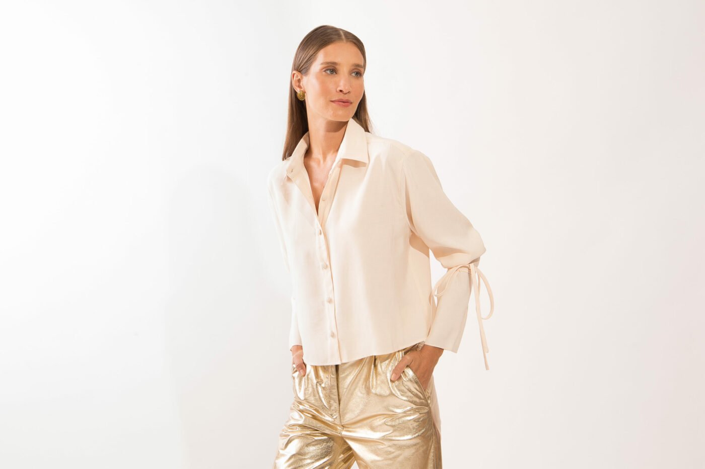Calça Carla Dourada - Imagem 2