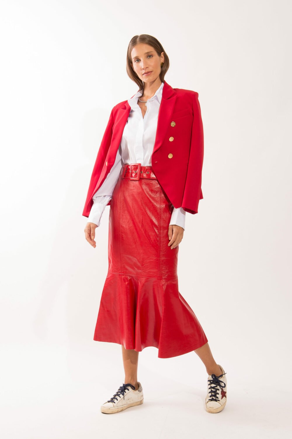 Saia Catarina Vermelho