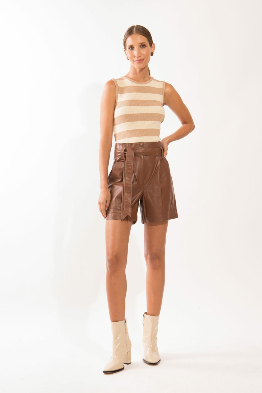 Short Claudia Chocolate - Imagem 2