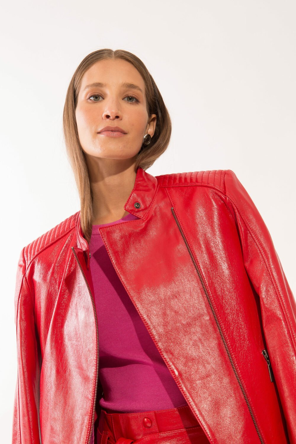 Jaqueta Cris Vermelho - Imagem 2