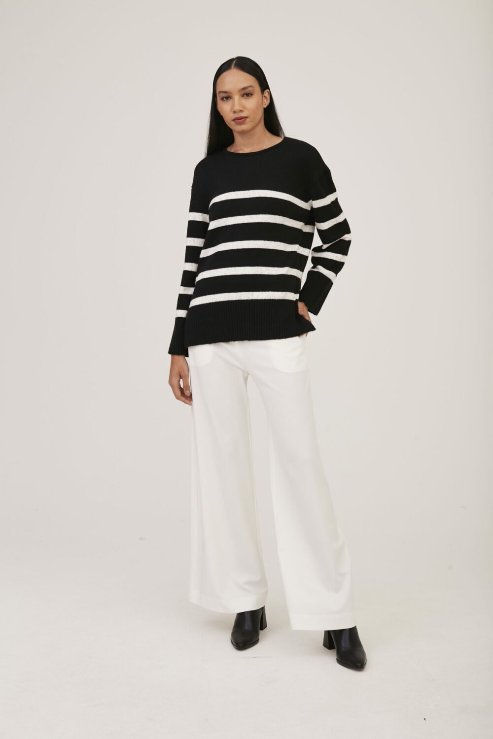 Blusa Manga Longa Tricot