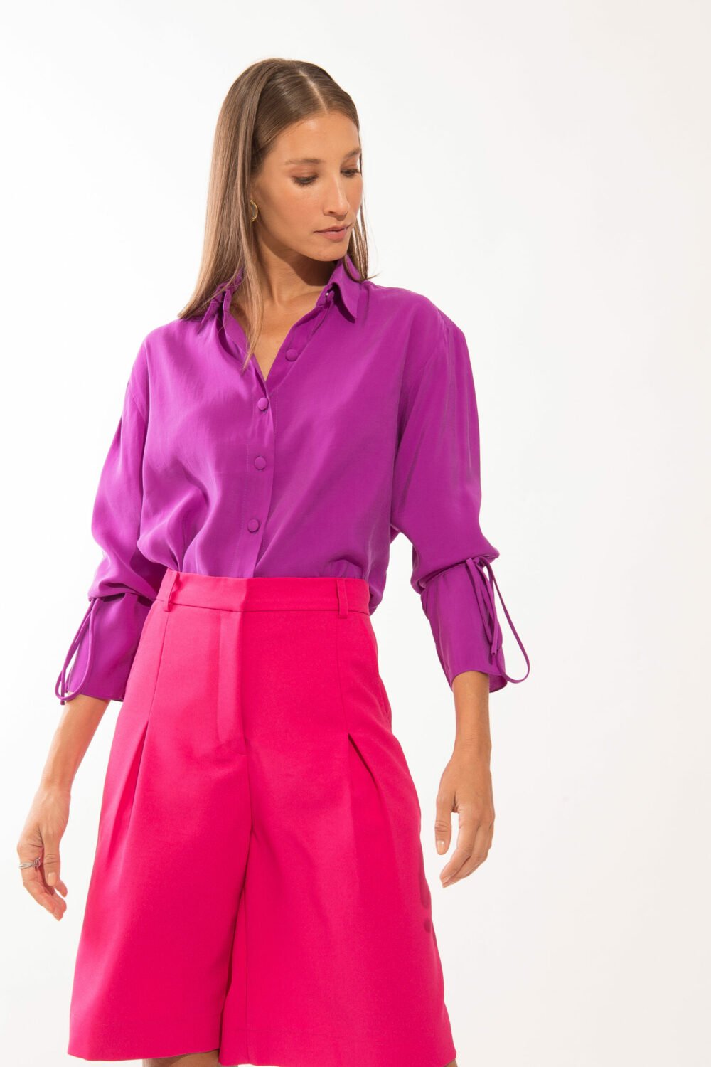 Camisa Julia Roxa