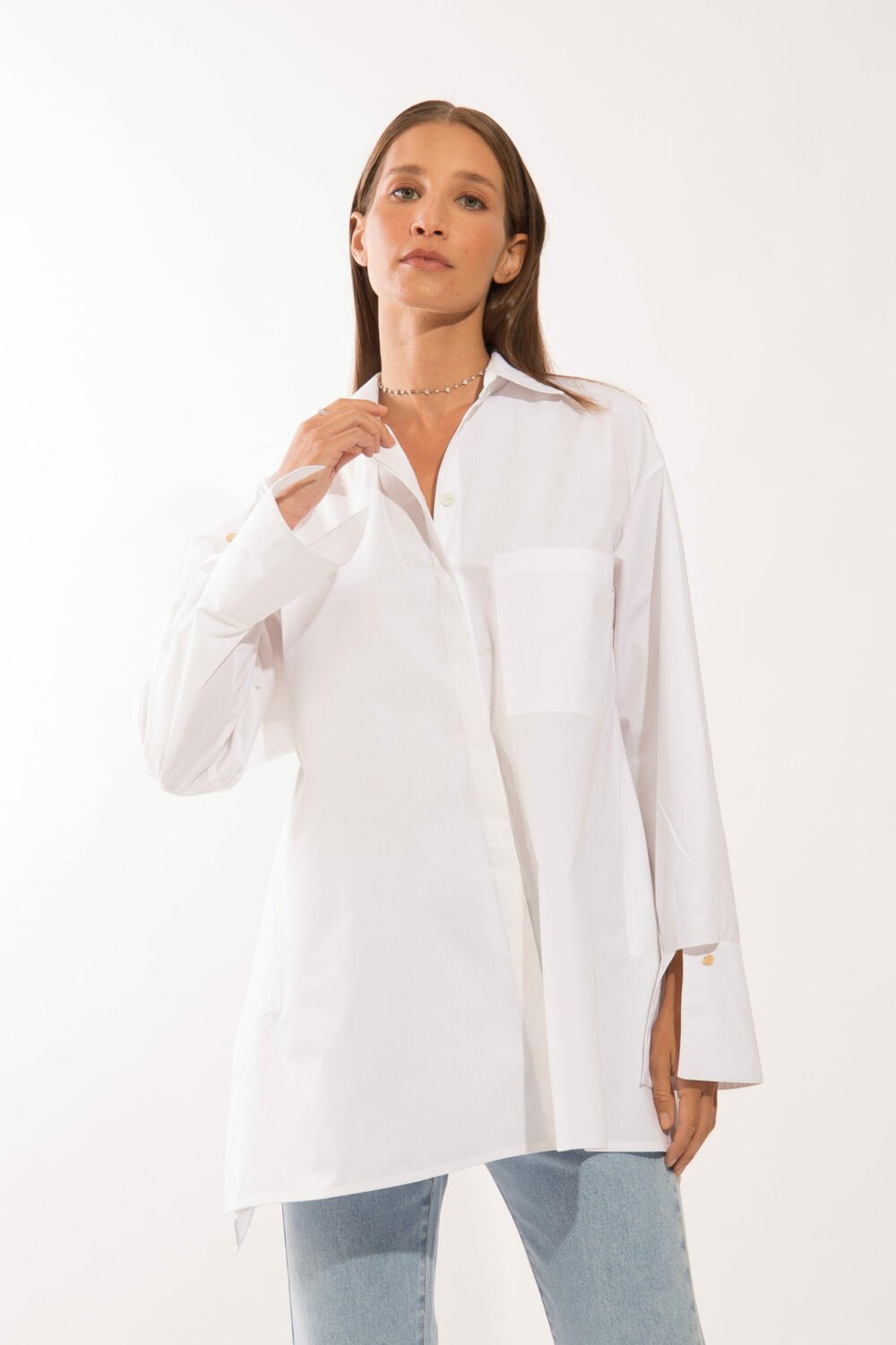 Camisa Monica Branco