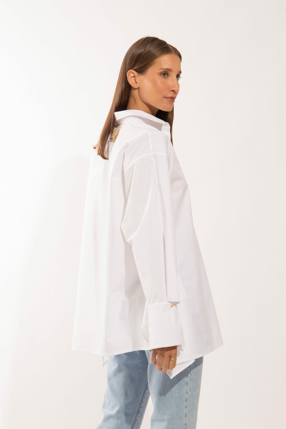 Camisa Monica Branco - Imagem 3