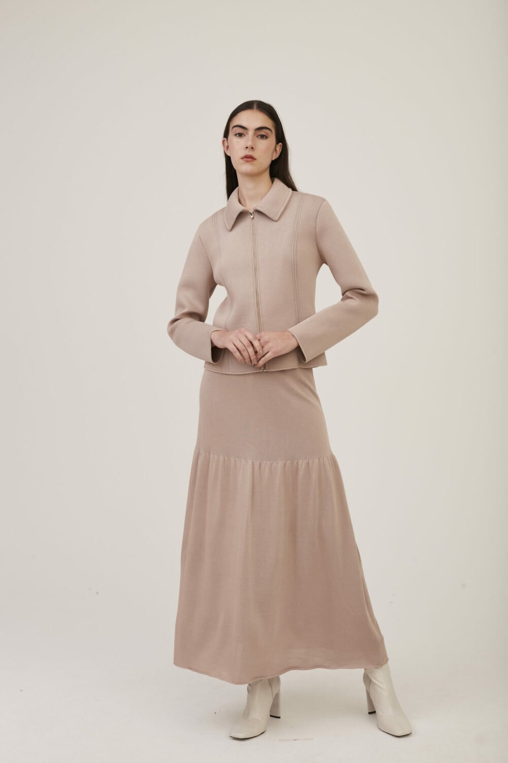 Saia Longa Tricot Moonlight
