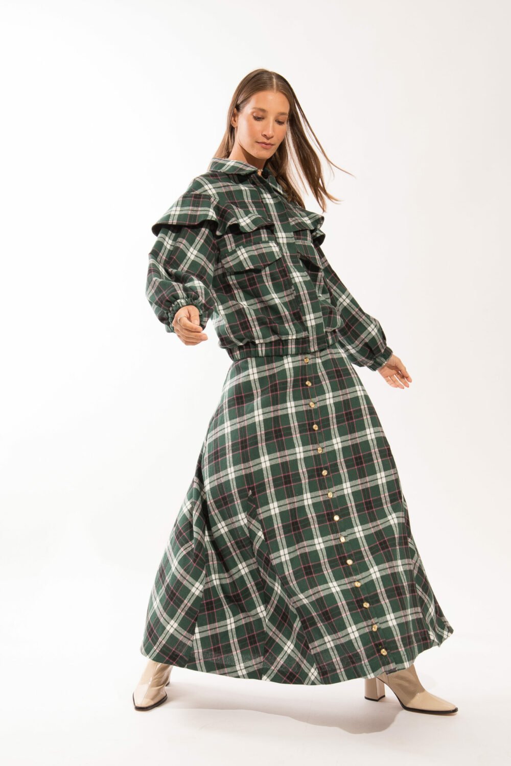 Saia Martha Verde - Imagem 2