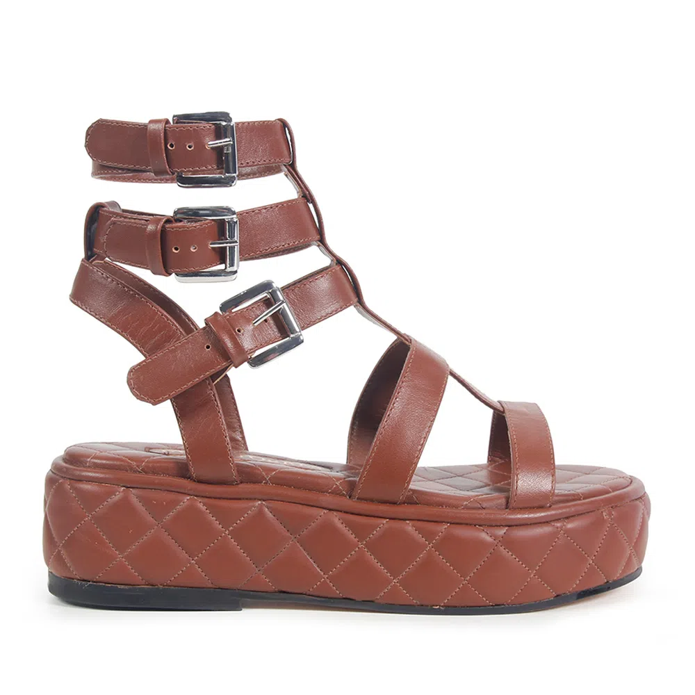Flatform Monaco Cognac - Imagem 3