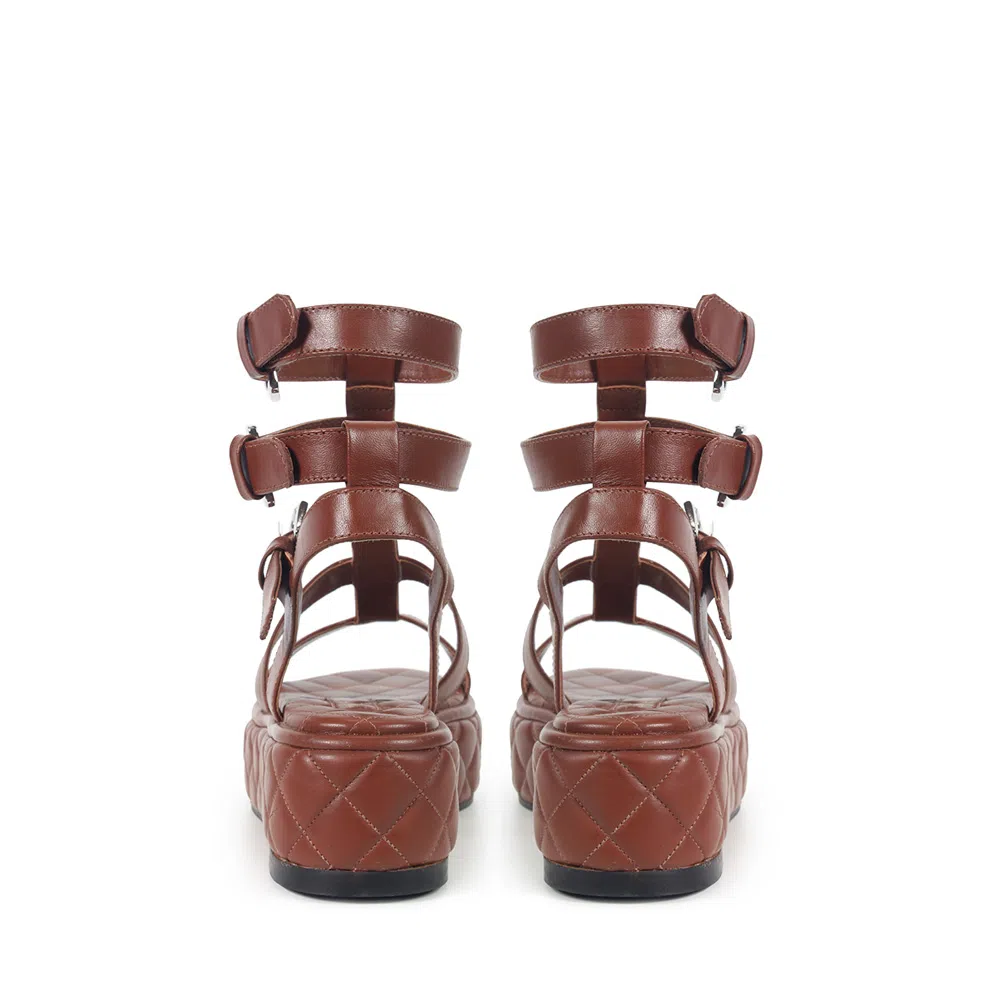 Flatform Monaco Cognac - Imagem 5