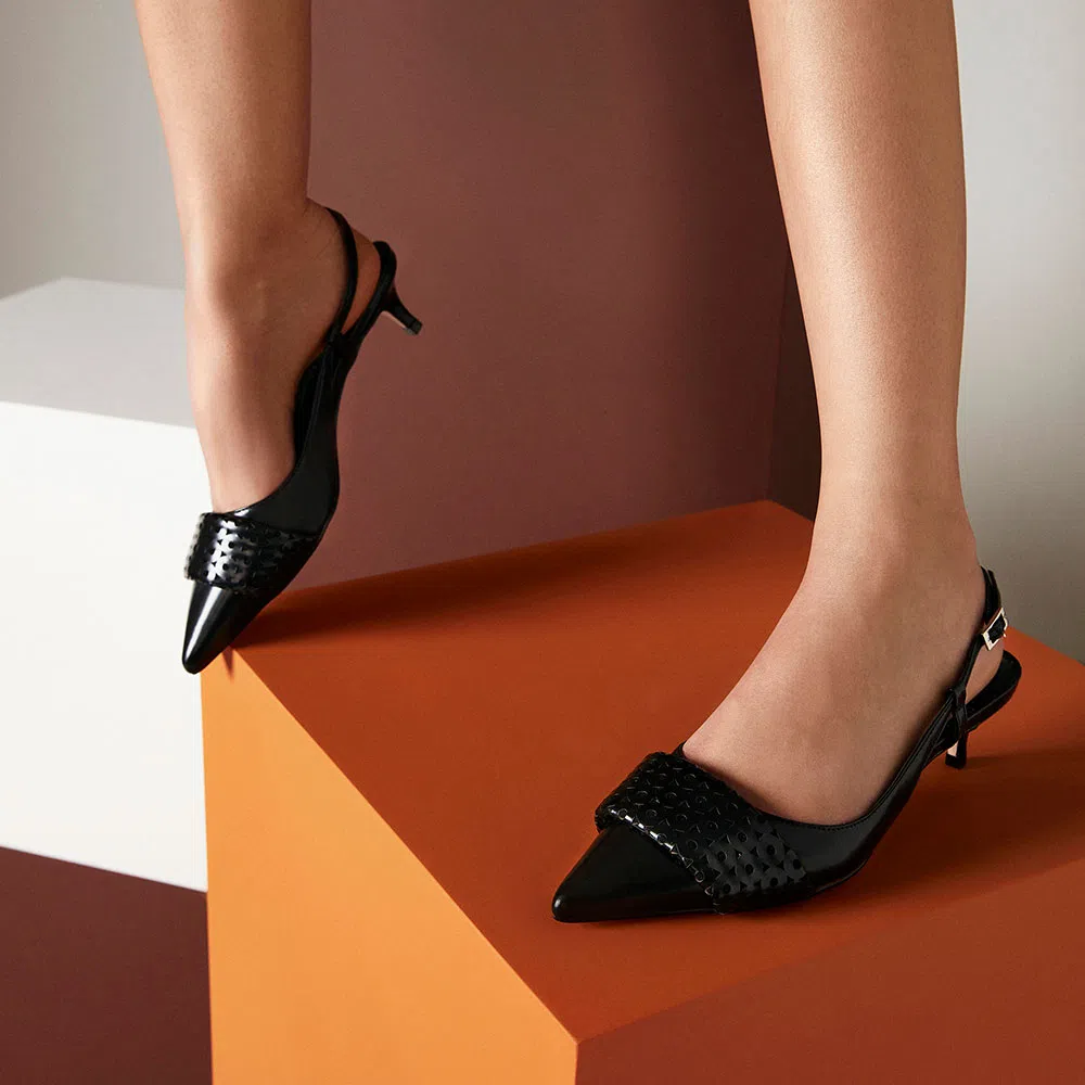 Scarpin Doha Preto