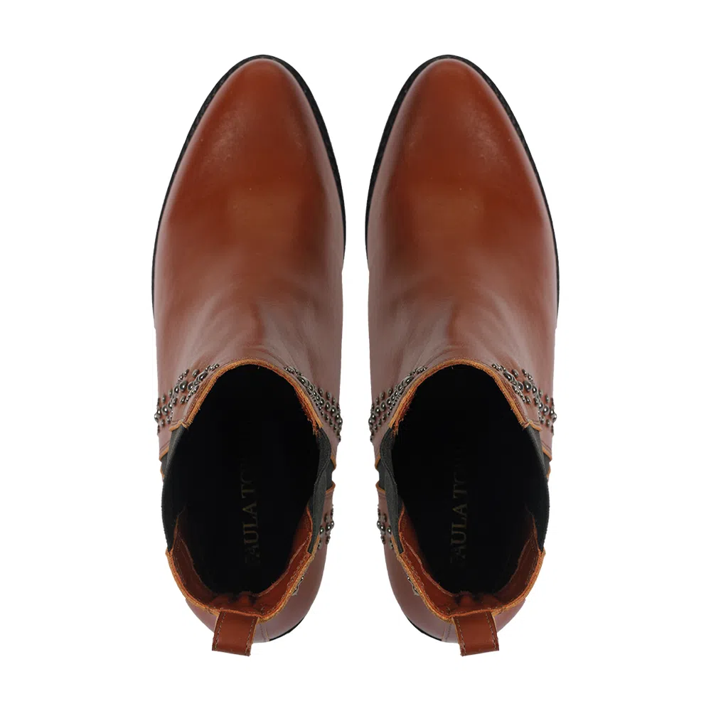 Bota Madri Cognac - Imagem 4
