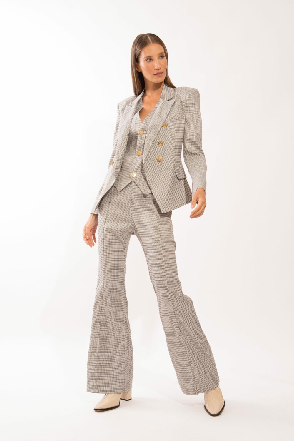 Blazer Silvia Pied Poule - Imagem 2