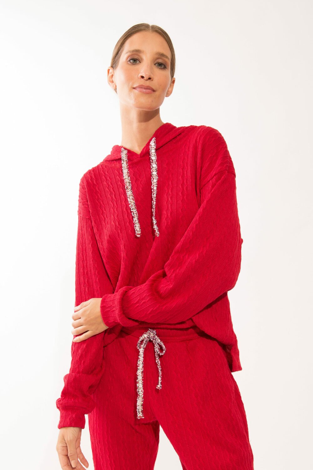 CALÇA TRICOT BELLA VERMELHO - Imagem 3