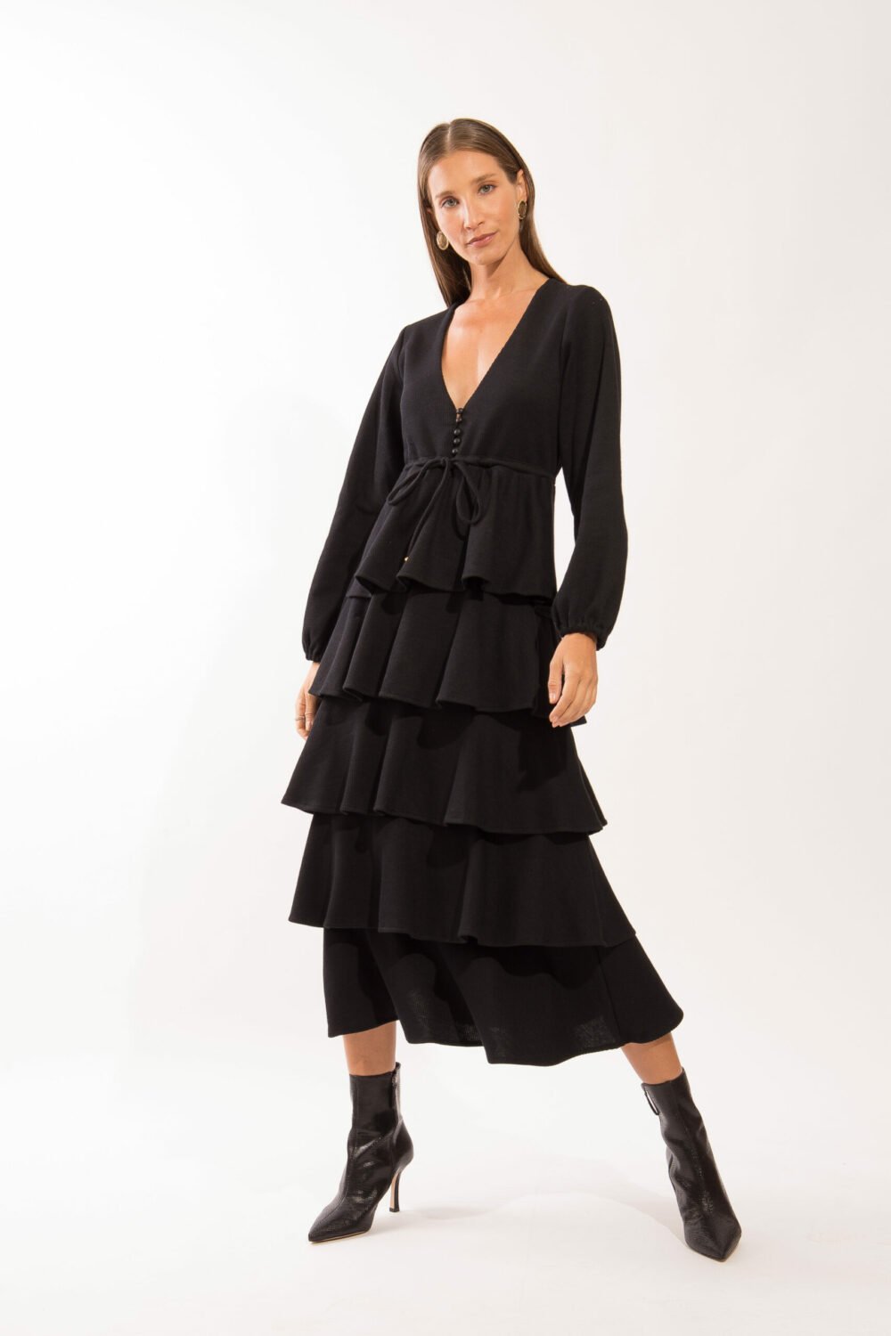 VESTIDO ISADORA PRETO