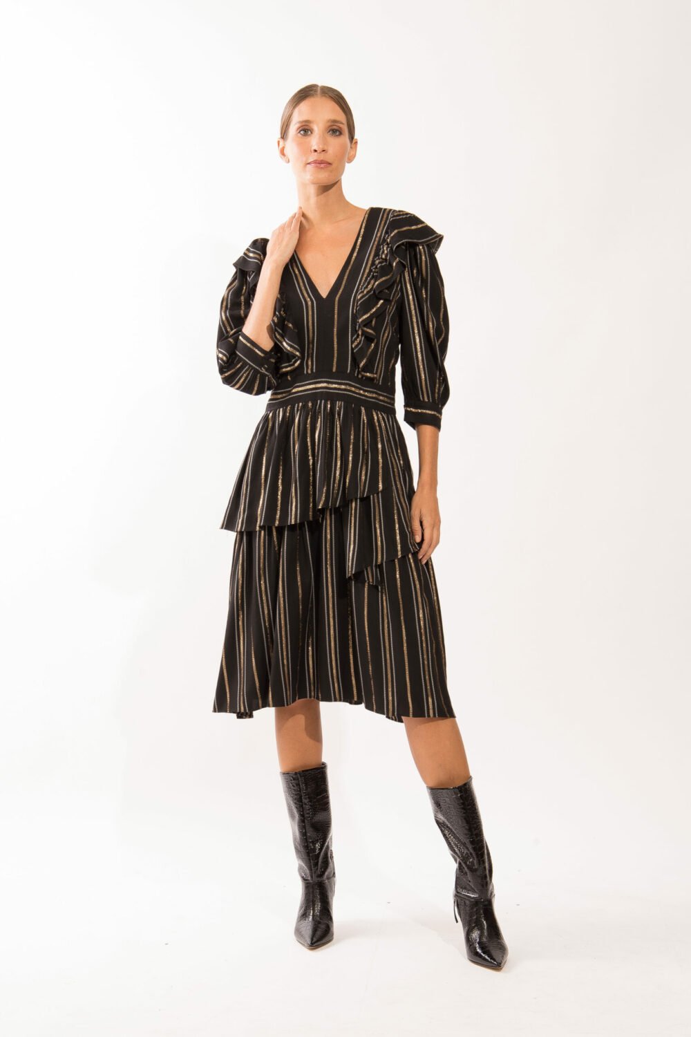 Vestido Jacqui Preto - Imagem 3