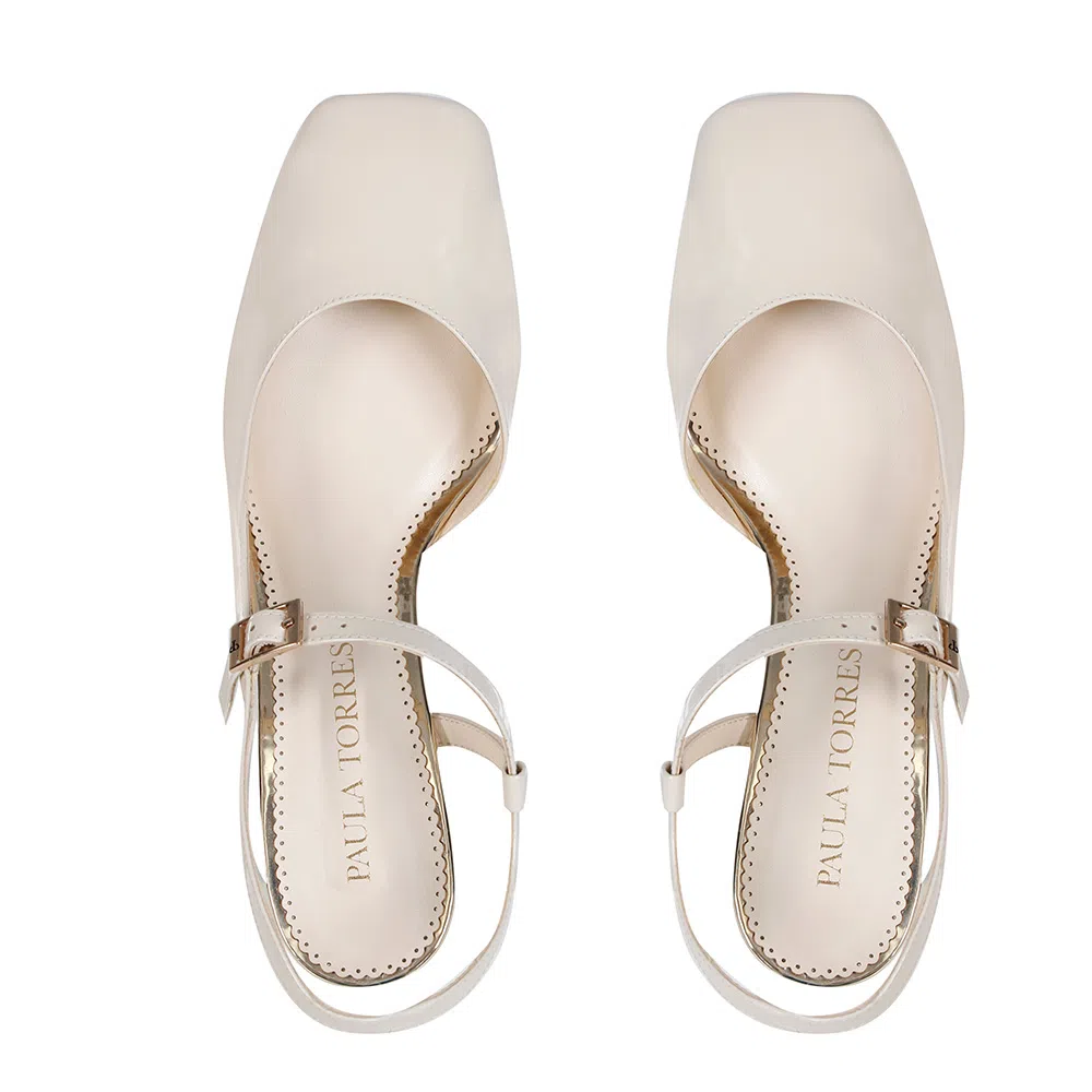 Scarpin Boneca Italiana Baunilha - Imagem 3