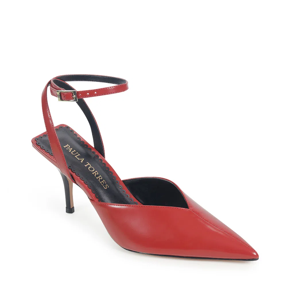 Scarpin Cannes Carmin