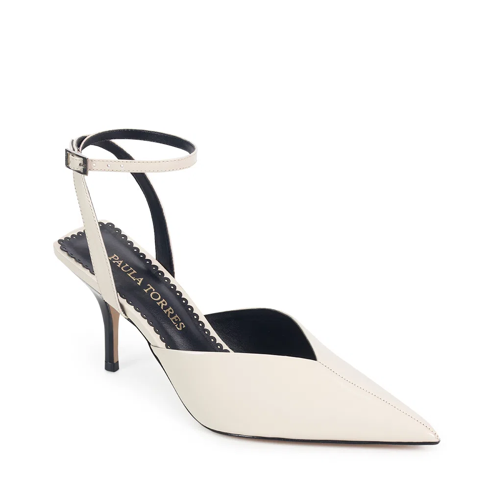 Scarpin Cannes Baunilha