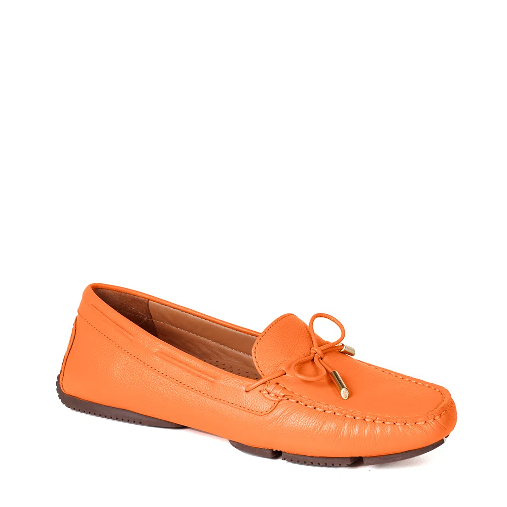 Mocassim Francis Laranja