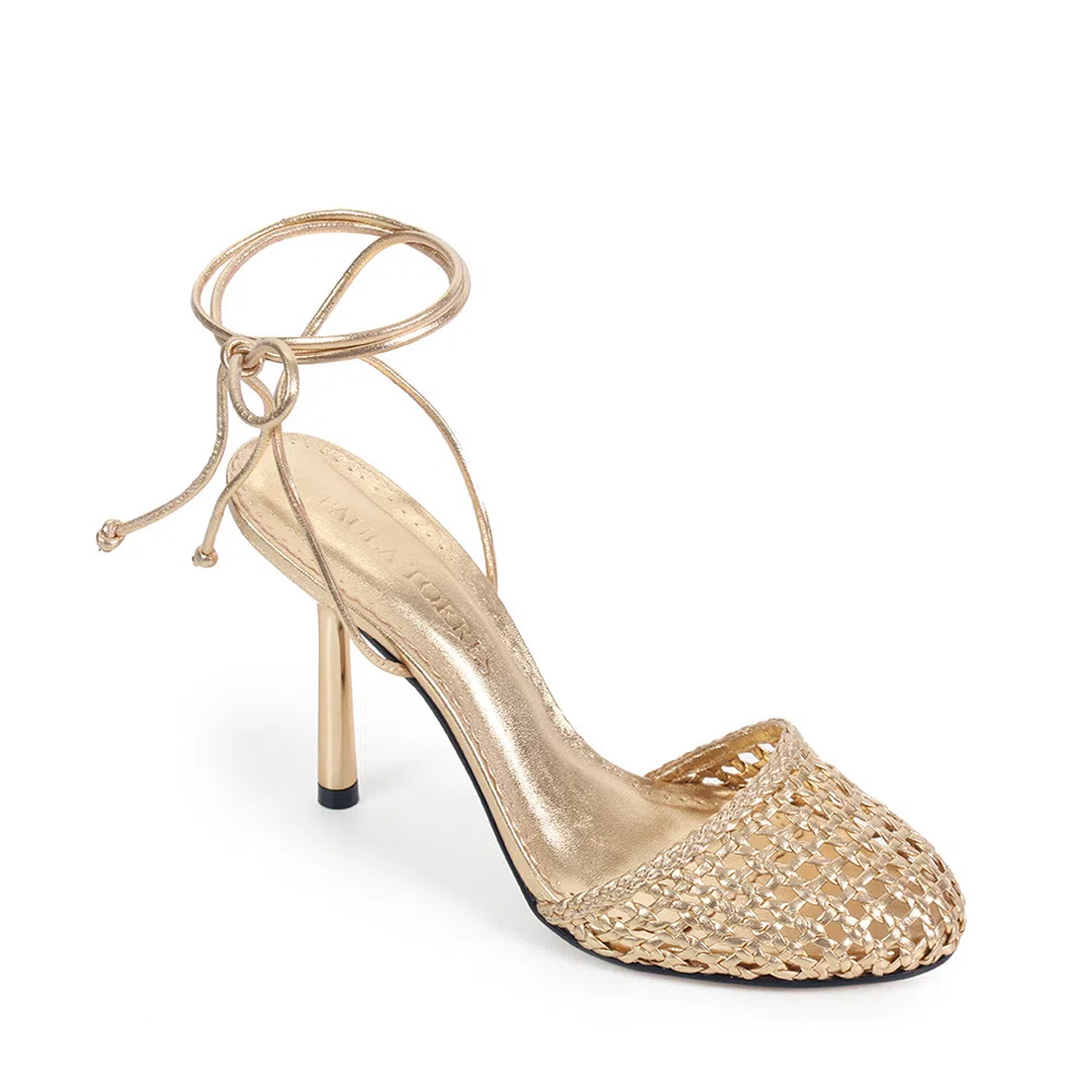 Scarpin Greta Ouro
