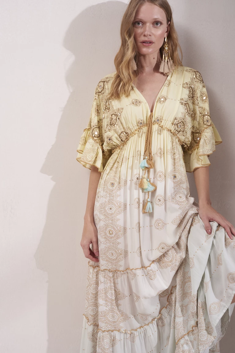 Vestido Mariah Amarelo - Imagem 4