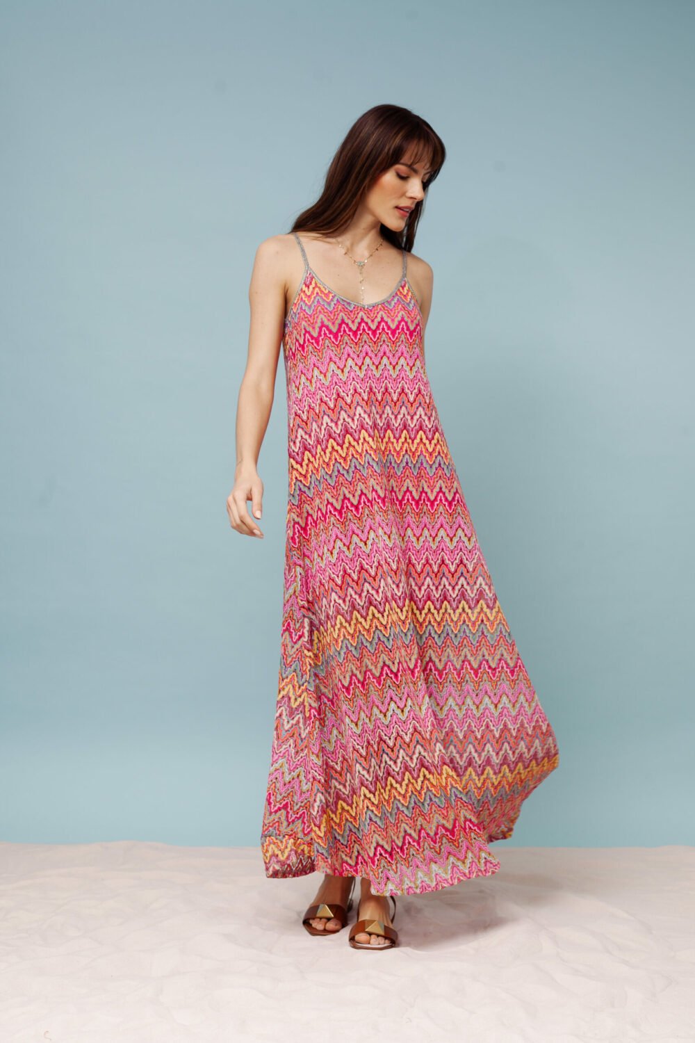 VESTIDO CRACOVIA ESTAMPADO PINK