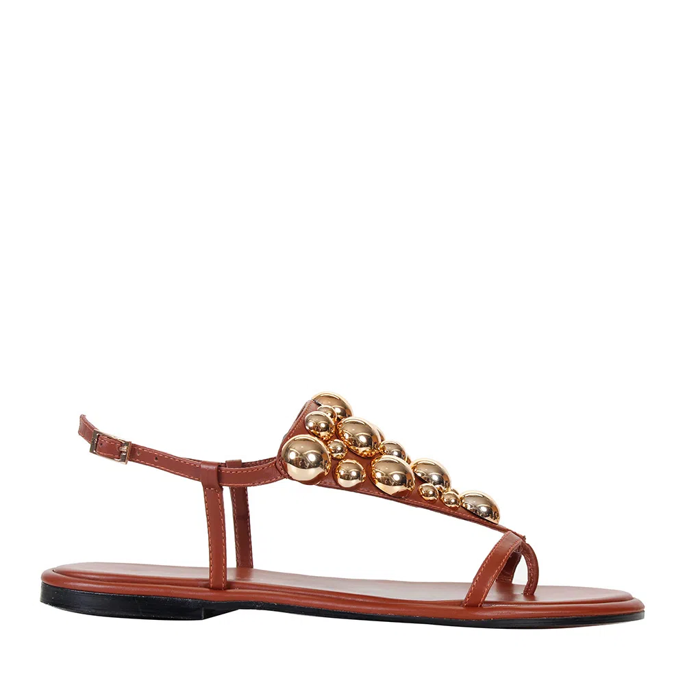 Rasteira Maite Cognac - Imagem 3