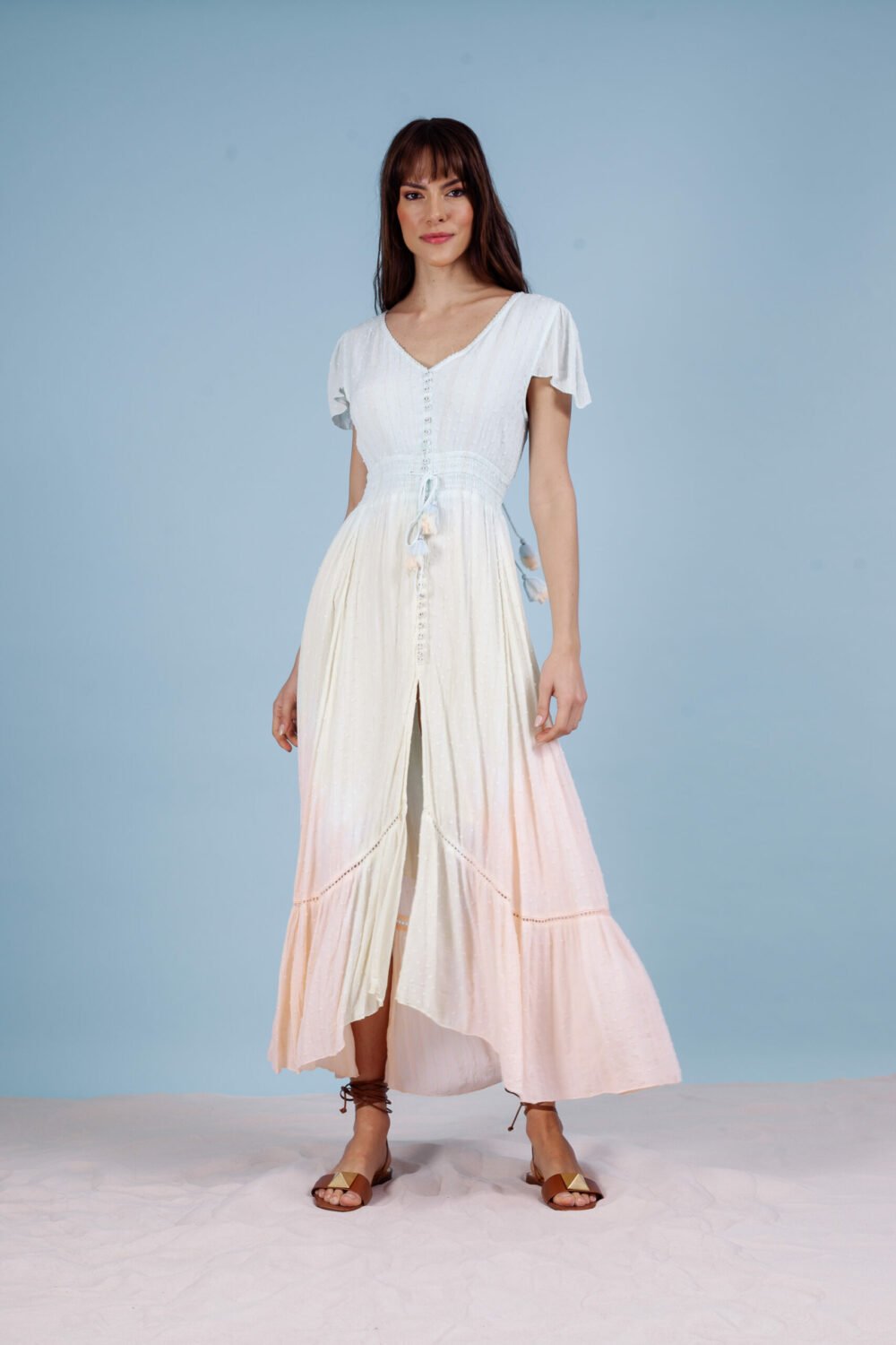 VESTIDO RODESS AZUL