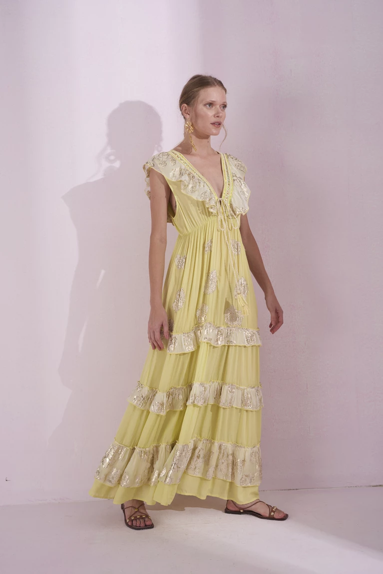 Vestido Michelle Amarelo - Imagem 5
