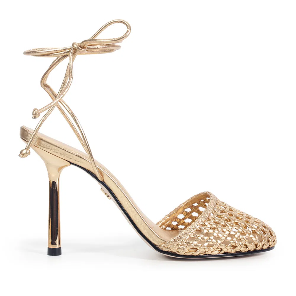 Scarpin Greta Ouro - Imagem 4