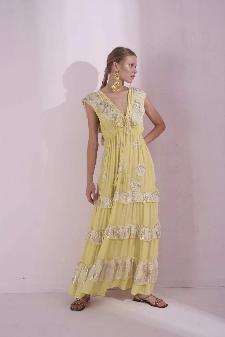 Vestido Michelle Amarelo - Imagem 2