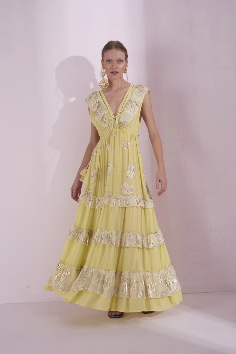 Vestido Michelle Amarelo - Imagem 3