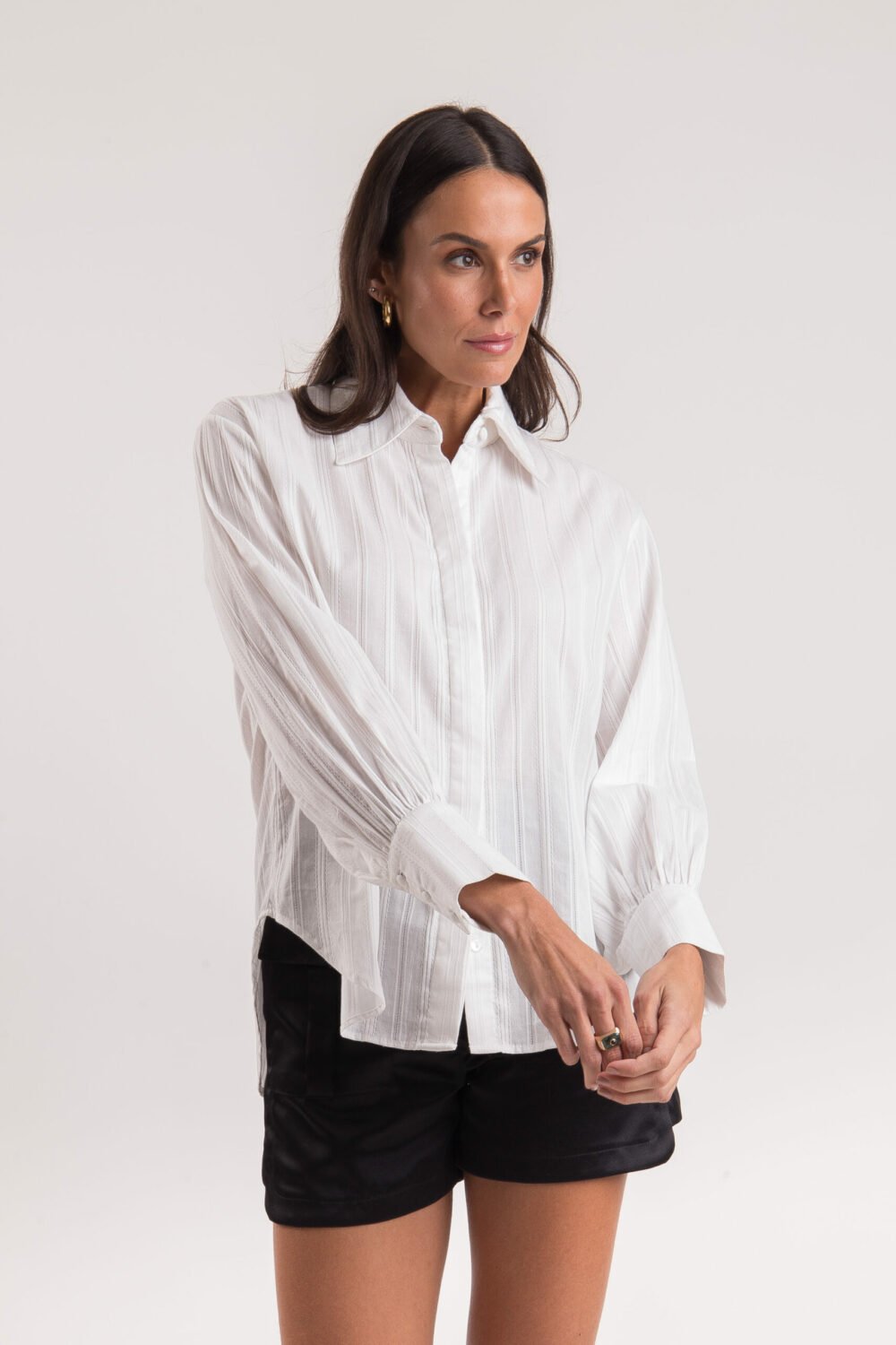 Camisa Lilian Branco - Imagem 2