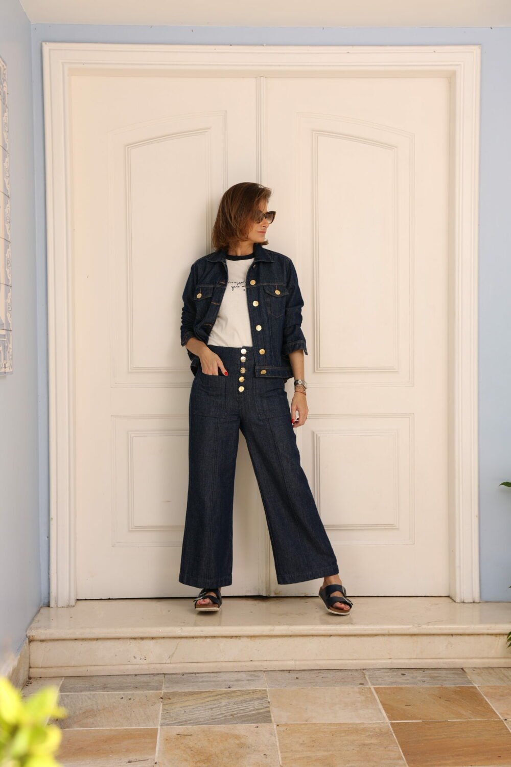 CALÇA CHLOE JEANS ESCURO - Imagem 4