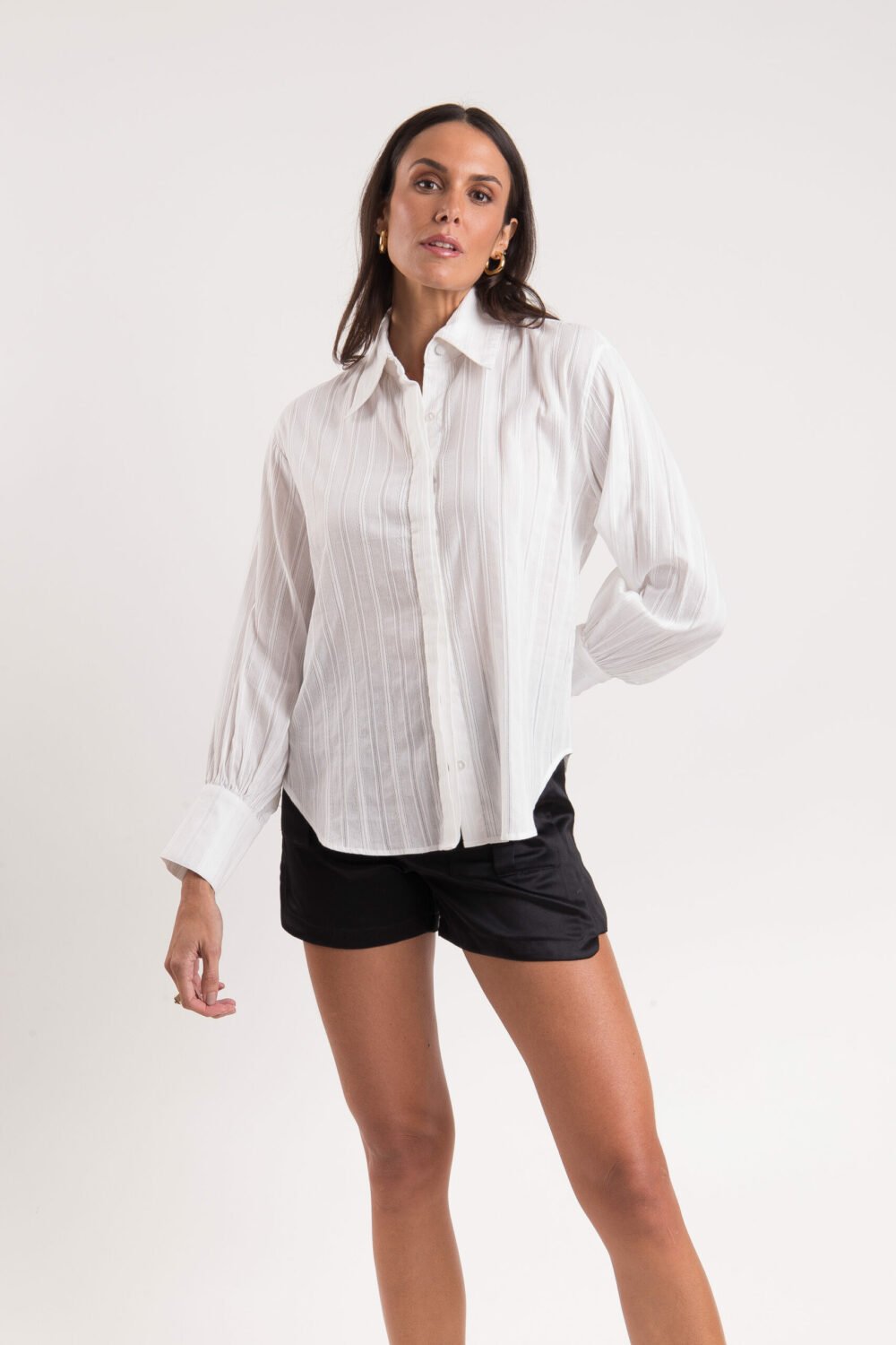 Camisa Lilian Branco
