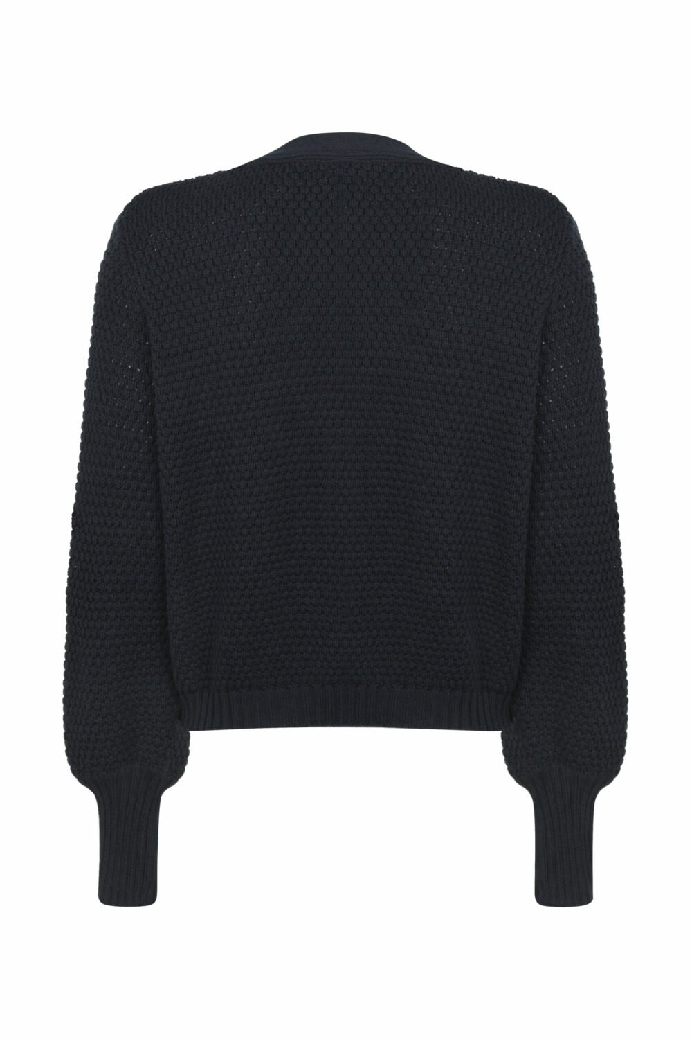 Cardigan Coracoes Azul Marinho - Imagem 2