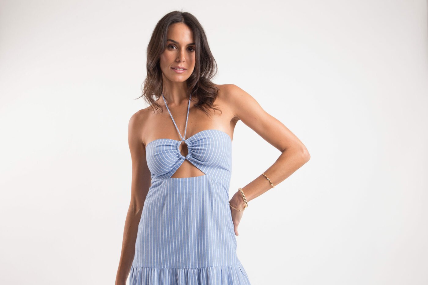 Vestido Nicole Azul - Imagem 2