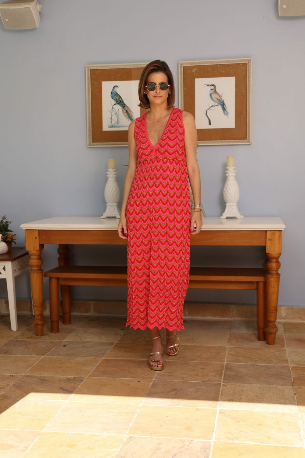VESTIDO ESTHER ROSA