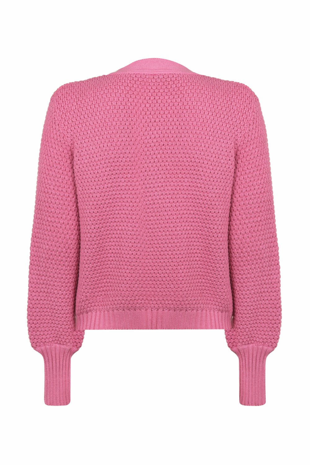 Cardigan Coracoes Rosa - Imagem 2