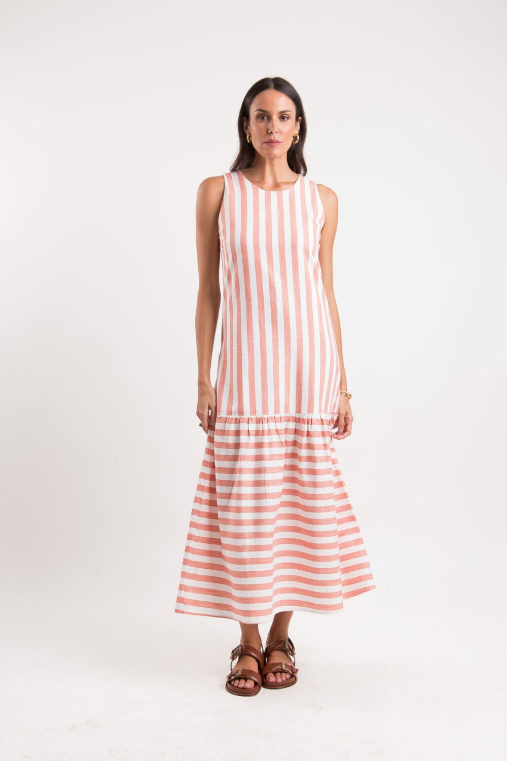 VESTIDO KITTY CORAL