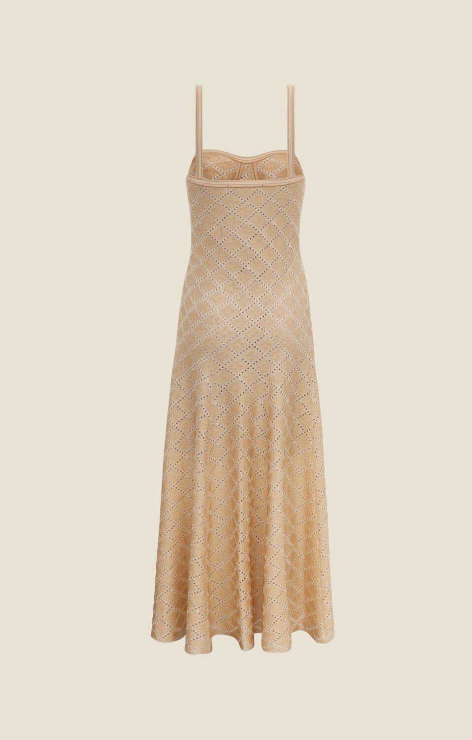VESTIDO TRICOT JACQUARD PEROLA - Imagem 2