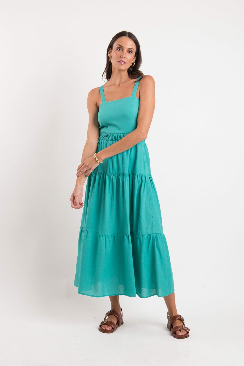 VESTIDO DUDA VERDE