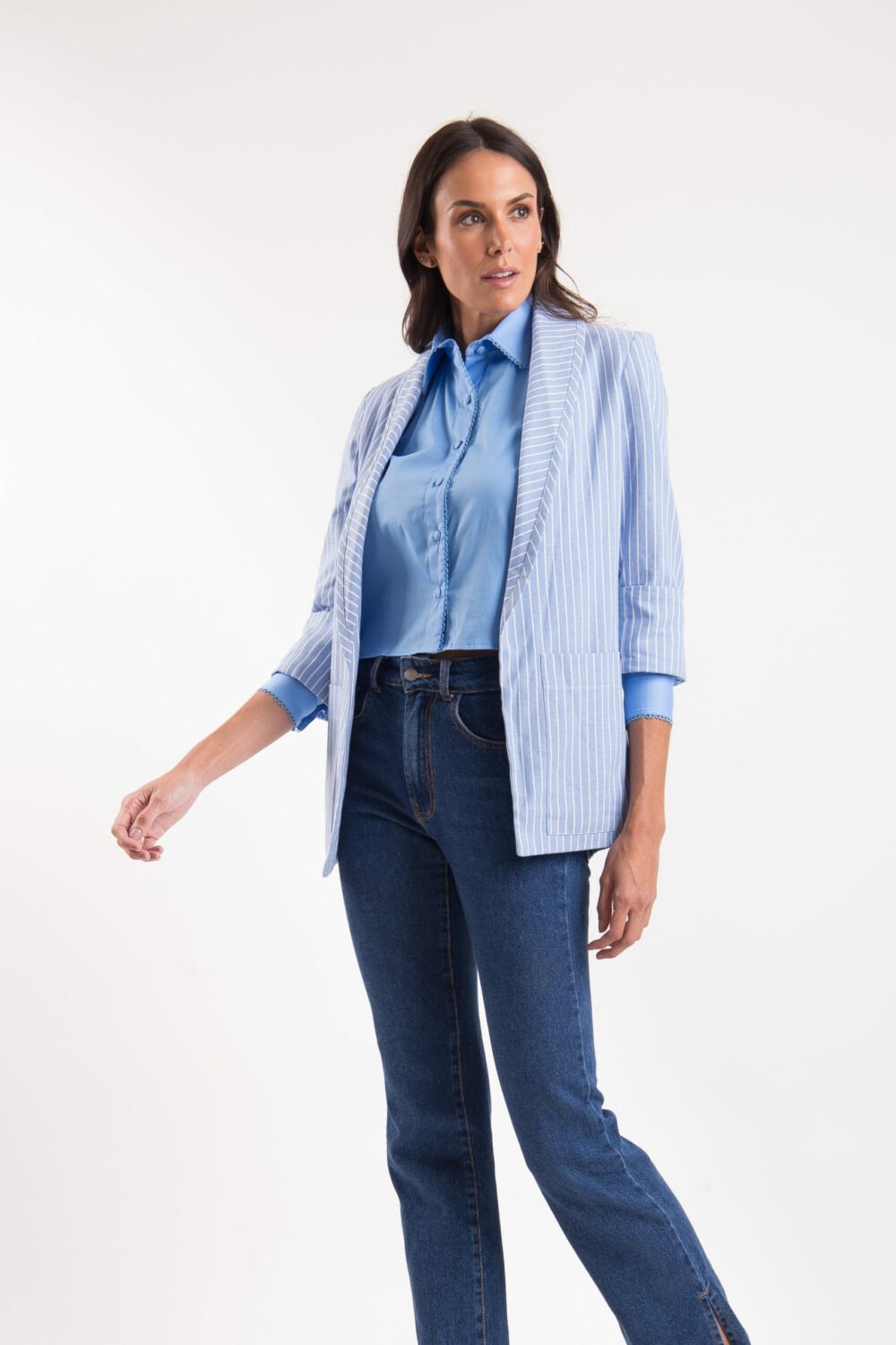 Blazer Sofia Azul - Imagem 2