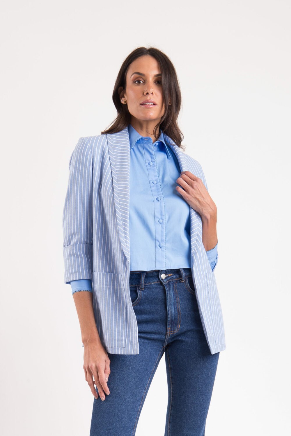 CAMISA ZOE AZUL - Imagem 7
