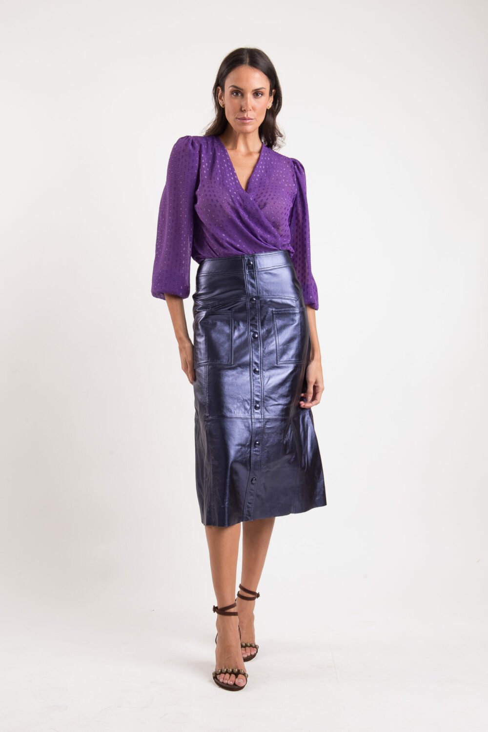 CAMISA JÔ LILAS