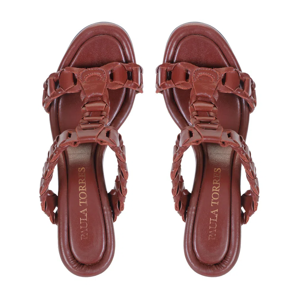 Mule Pilar Cognac - Imagem 4