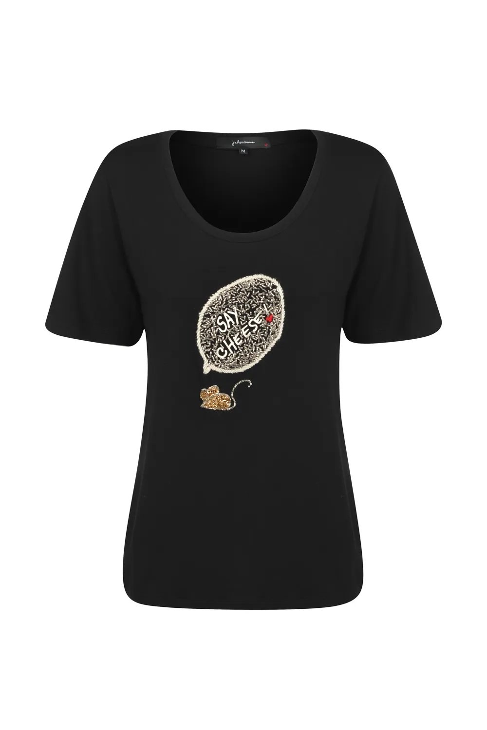 Camiseta Say Cheese Preto - Imagem 4