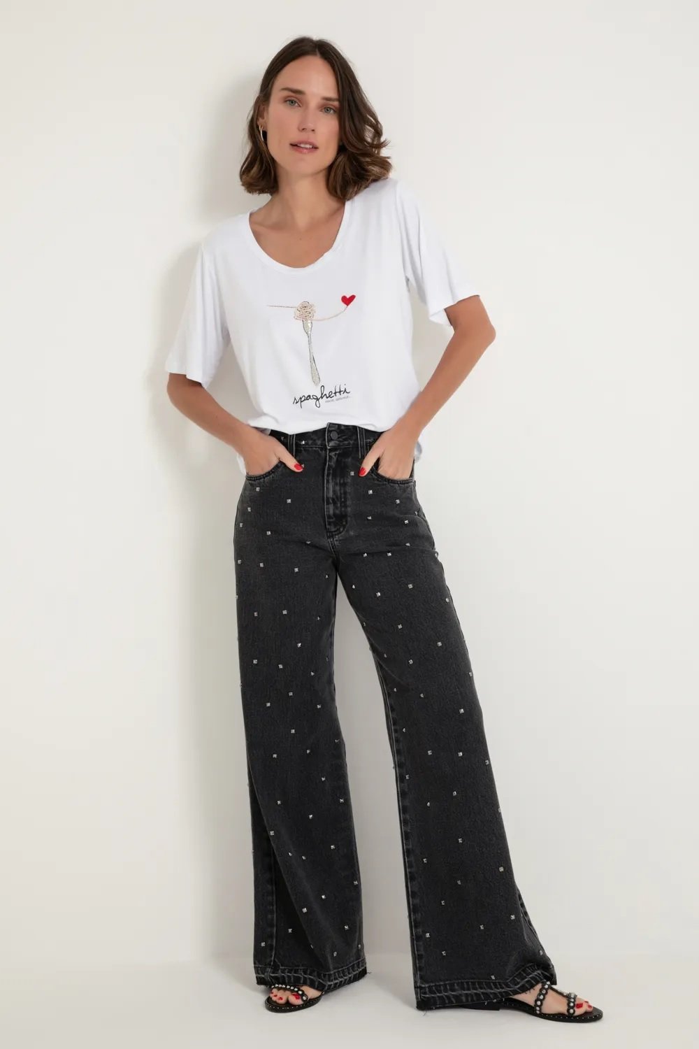 Camiseta Spaguetti Branco - Imagem 2
