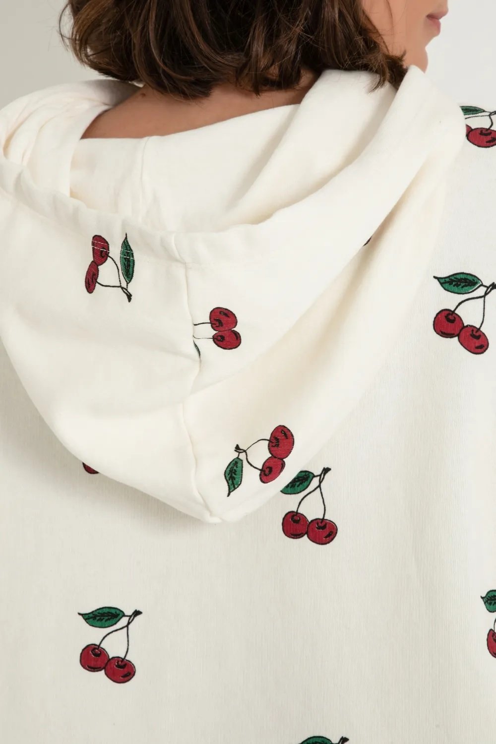 Blusa Moletom Frutas Off White - Imagem 2