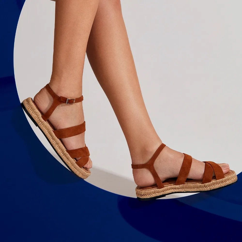 Flatform Rebecca Caramelo - Imagem 2