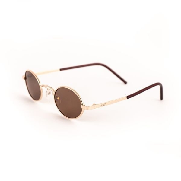 Óculos New Oval vintage dourado - Imagem 2